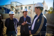 Год труда: Айсен Николаев встретился с коллективом лучшей строительной организации Якутска