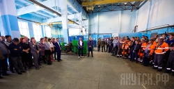 Айсен Николаев встретился с коллективом ОАО &laquo;Якутдорстрой&raquo;