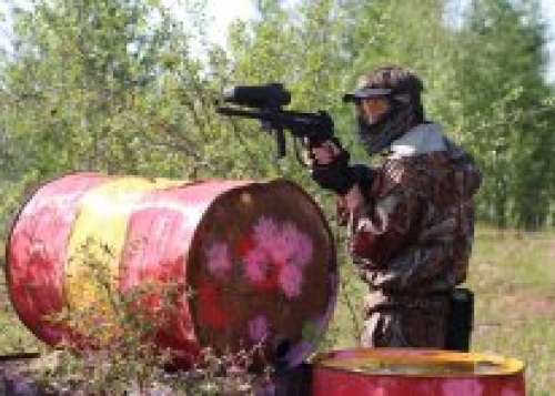 В Мирном прошел пейнтбольный турнир, посвященный 200-летию Бородинской битвы  