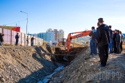 В Якутске восстанавливают проточность городского канала