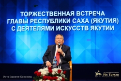 Александр Жирков принял участие в торжественной встрече Егора Борисова с деятелями искусств