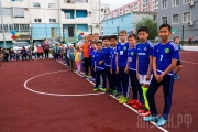 В Год труда жители 202 микрорайона обзавелись новой спортивной площадкой