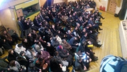 Чурапчыттан киирэн иһэн правительство массыыната түҥнэстибит