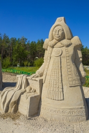 В Якутске открылась уникальная выставка песчаных фигур