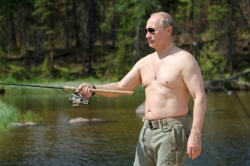Владимир ПУТИН который раз обнажился перед фотокамерами