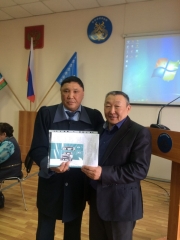 Үөһээ Бүлүү нэһилиэгэ улуустааҕы спорт управлениетыгар "Нива" бэлэхтээтэ